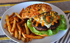 Spice Crusted Jalapeno Burger Recipe | D'Artagnan