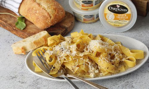 What is Truffle Butter? How we make our truffle butter, truffle butter recipes, cooking with truffle butter. D'Artagnan